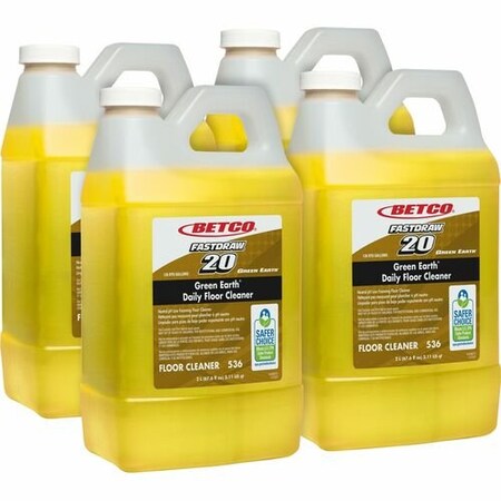 Betco CLEANER, FLOOR, DAILY, GRNERTH, 4PK BET5364700